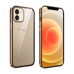 Custodia magnetica in vetro temperato per iPhone 12 e 12 Pro Max