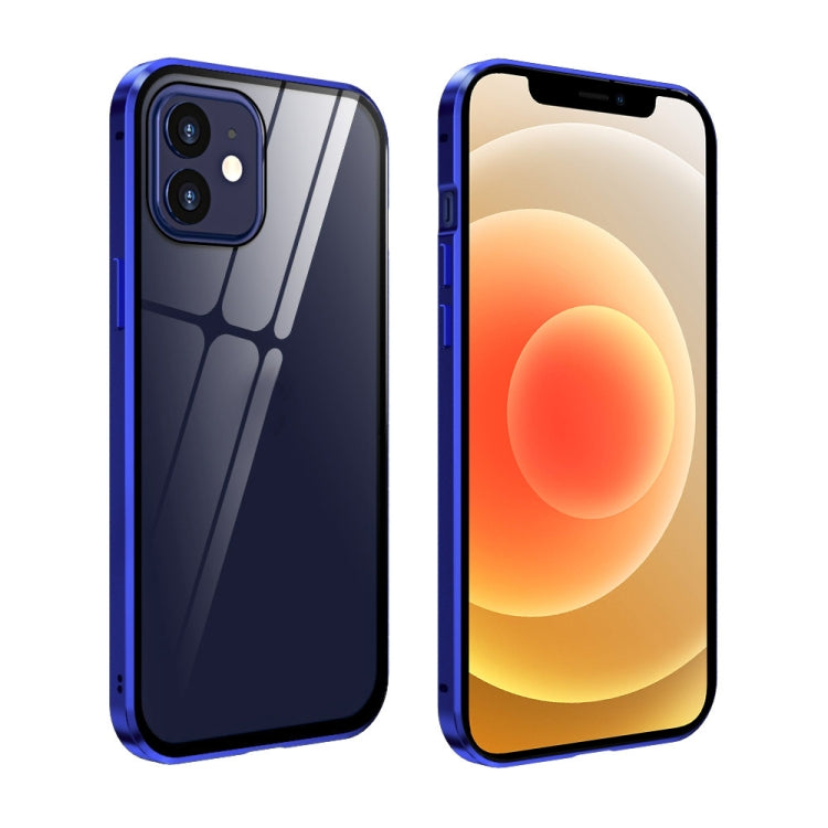 Custodia magnetica in vetro temperato per iPhone 12 mini