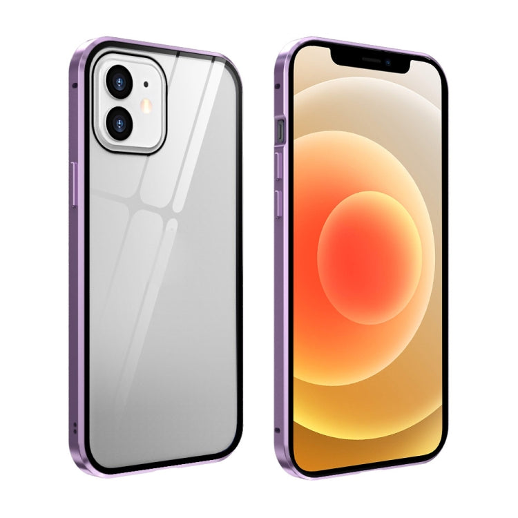 Custodia magnetica in vetro temperato per iPhone 12 mini