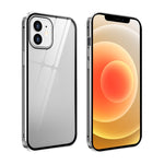 Custodia magnetica in vetro temperato per iPhone 12 e 12 Pro Max