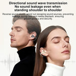 Auricolari wireless Bluetooth ZGA GS25 con clip auricolare, GS25