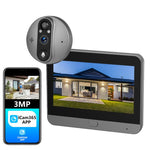 Videocitofono WiFi RH-PD8-I con schermo HD da 4,3 pollici, visione notturna senza punti rossi., RH-PD8-I
