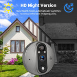 Videocitofono WiFi RH-PD8-I con schermo HD da 4,3 pollici, visione notturna senza punti rossi., RH-PD8-I