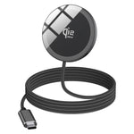 Caricabatterie wireless magnetico portatile QI2 da 25 W con interfaccia USB-C/Type-C.