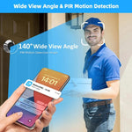 Videocitofono intelligente WiFi RH-PD10-I con schermo HD da 4,3 pollici e rilevamento di movimento., RH-PD10-I