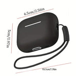 Custodia protettiva in silicone per auricolari con cordino, For AirPods Pro 3
