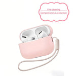 Custodia protettiva in silicone per auricolari con cordino, For AirPods Pro 3