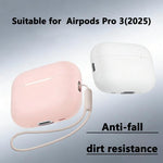 Custodia protettiva in silicone per auricolari con cordino, For AirPods Pro 3