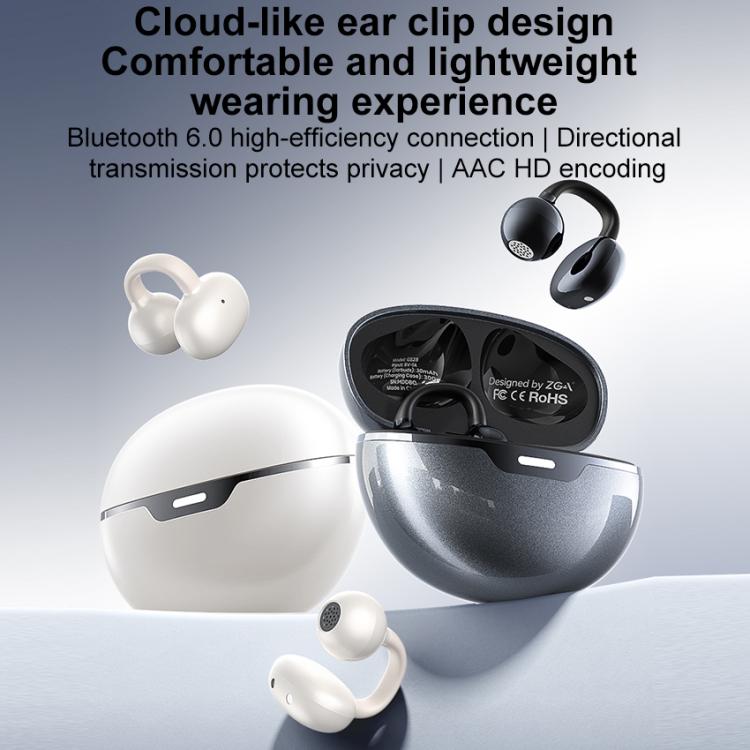 Auricolari wireless Bluetooth ZGA GS28 con clip auricolare e indicatore luminoso., GS28