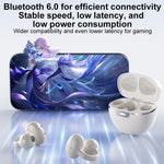 Auricolari wireless Bluetooth ZGA GS28 con clip auricolare e indicatore luminoso., GS28