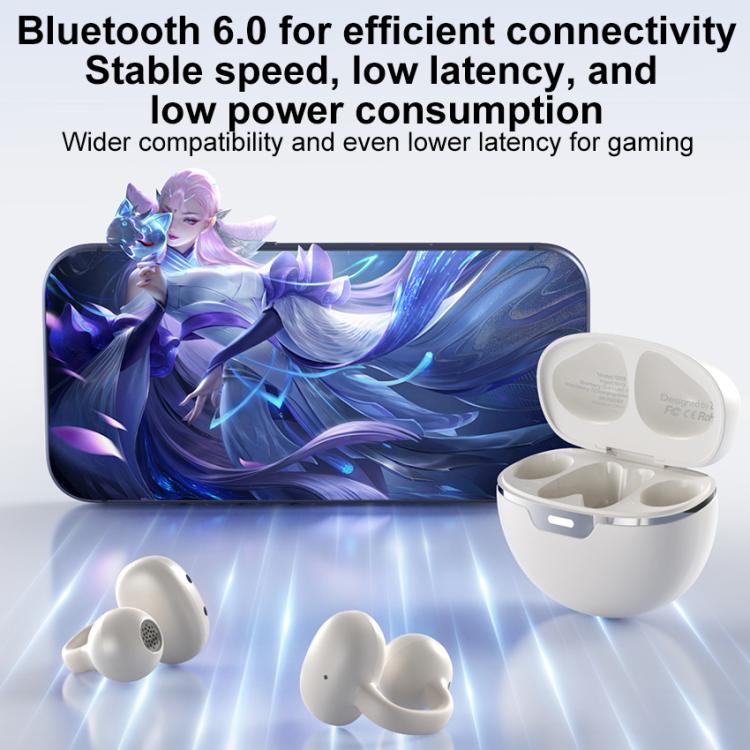 Auricolari wireless Bluetooth ZGA GS28 con clip auricolare e indicatore luminoso., GS28