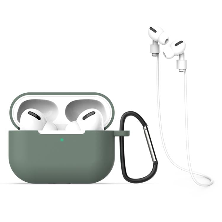 Custodia protettiva in silicone per AirPods Pro 3 con gancio