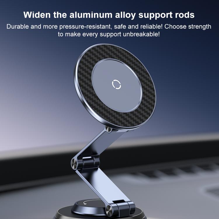 K001B Supporto magnetico per telefono da auto con ventosa e rotazione a 360 gradi, K001B