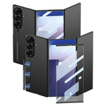 Custodia per telefono GKK ultra sottile integrata a copertura totale con penna magnetica, For Samsung Galaxy Z TriFold