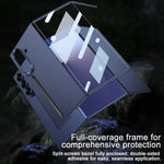 Custodia per telefono GKK ultra sottile integrata a copertura totale con penna magnetica, For Samsung Galaxy Z TriFold