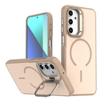 Contrasto di colori brillante, sensazione al tatto simile alla pelle, supporto per fotocamera, custodia per telefono MagSafe, For Samsung Galaxy A13 5G / 4G