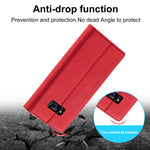 Custodia portafoglio in pelle PU per Samsung Galaxy S9