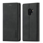 Custodia portafoglio in pelle PU per Samsung Galaxy S9