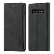Custodia portafoglio in pelle PU e TPU per Samsung Galaxy S10