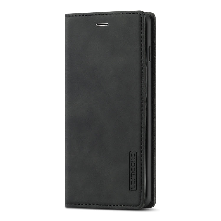 LC.IMEEKE Forte magnetismo Ultra-sottile Flip orizzontale TPU opaco antiurto + Custodia in pelle PU con supporto e slot per schede e portafoglio, For Samsung Galaxy S10, For Samsung Galaxy S10+
