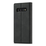 Custodia portafoglio in pelle PU e TPU per Samsung Galaxy S10