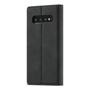 Custodia portafoglio in pelle PU e TPU per Samsung Galaxy S10