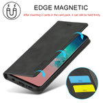 Custodia portafoglio in pelle PU e TPU per Samsung Galaxy S10