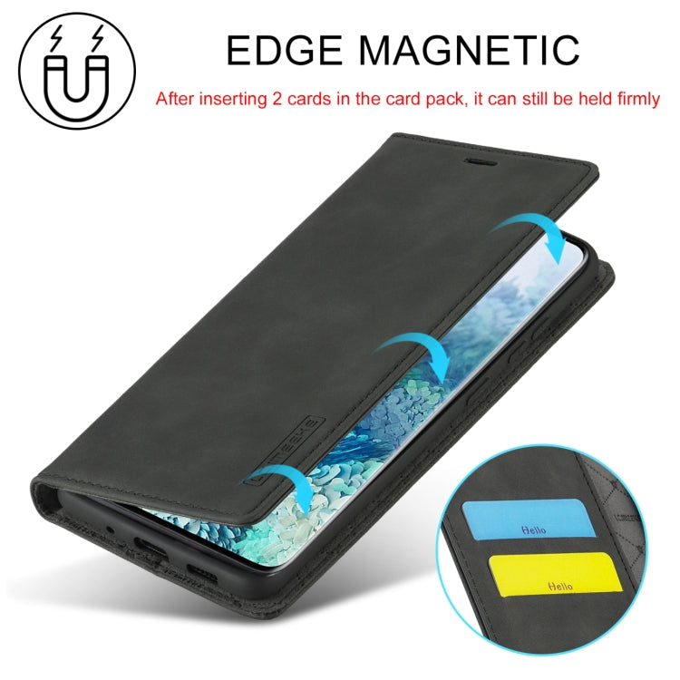 Custodia portafoglio TPU e pelle per Samsung Galaxy S20 FE