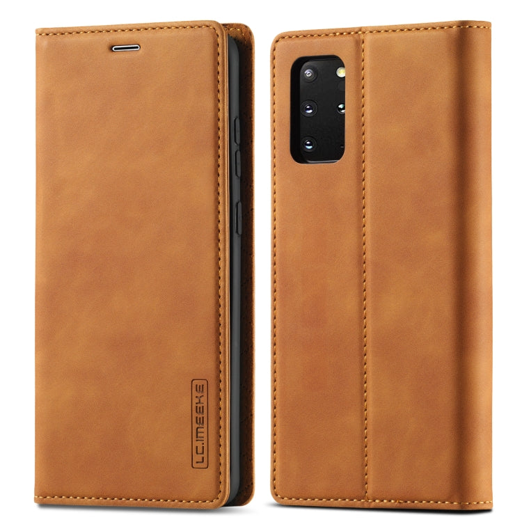 Custodia portafoglio TPU e pelle per Samsung Galaxy S20 FE