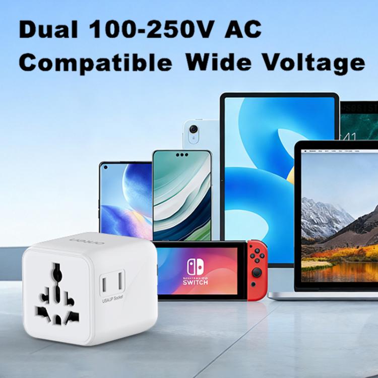 Adattatore caricabatterie da viaggio universale multifunzione Onten CW81