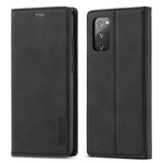 Custodia portafoglio TPU e pelle per Samsung Galaxy S20 FE