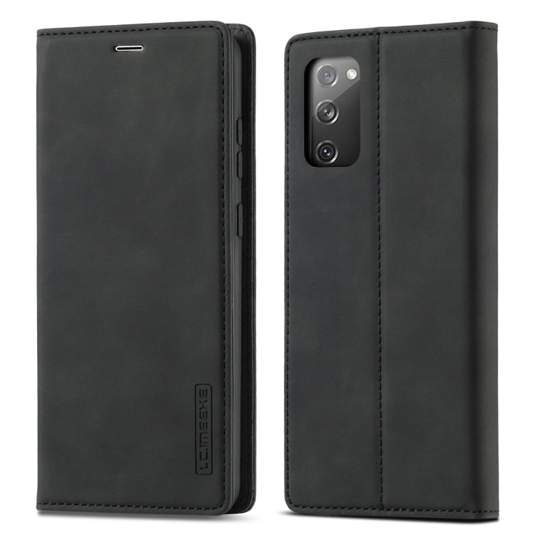 Custodia portafoglio TPU e pelle per Samsung Galaxy S20 FE