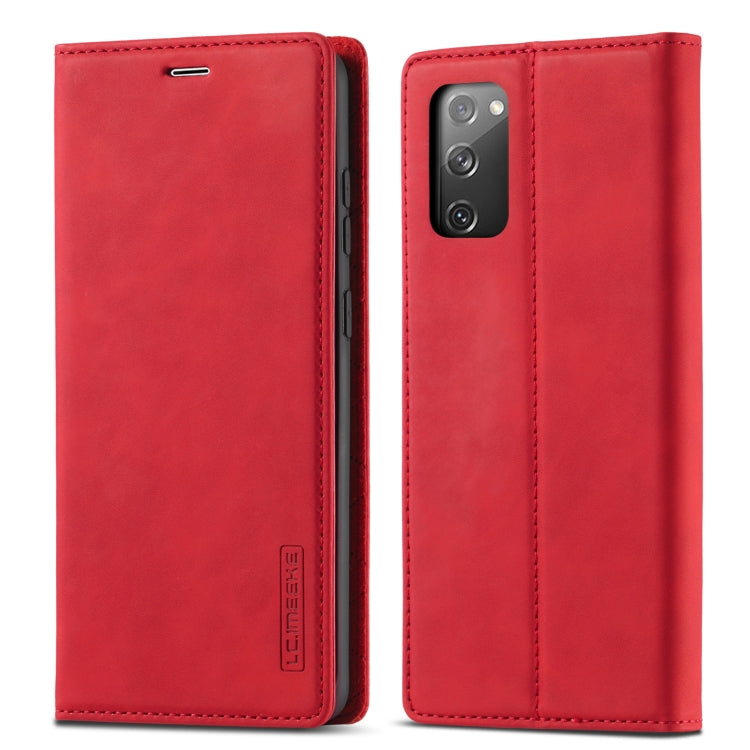 Custodia portafoglio TPU e pelle per Samsung Galaxy S20 FE