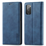 Custodia portafoglio TPU e pelle per Samsung Galaxy S20 FE