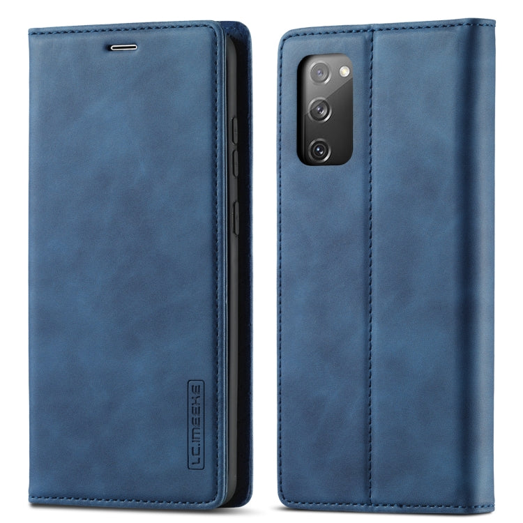 Custodia portafoglio TPU e pelle per Samsung Galaxy S20 FE