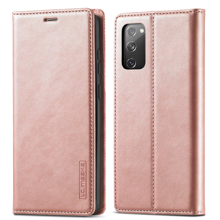 Custodia portafoglio TPU e pelle per Samsung Galaxy S20 FE