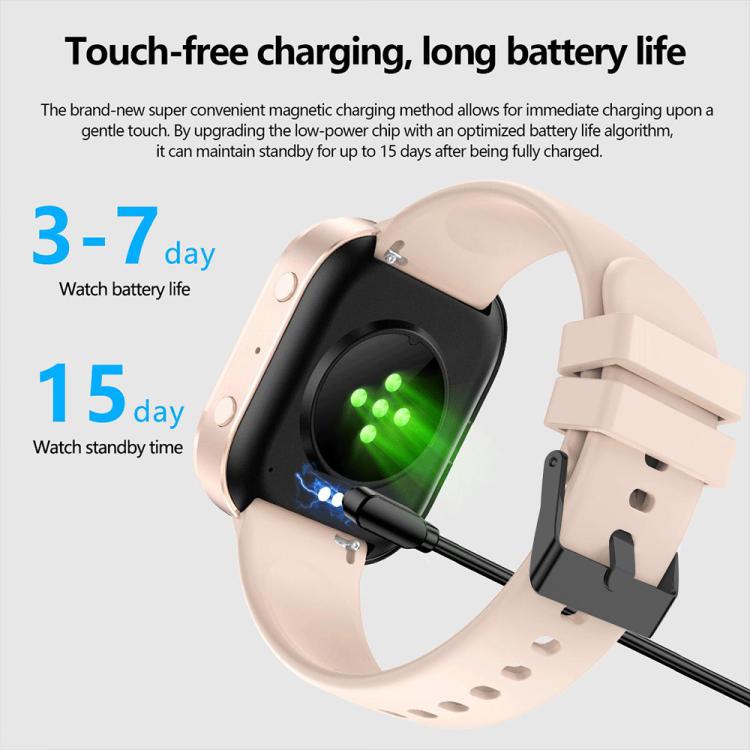 Smartwatch QS15 con schermo TFT HD da 1,88 pollici, supporto per il monitoraggio della salute e diverse modalità sportive.