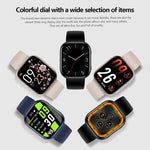 Smartwatch QS15 con schermo TFT HD da 1,88 pollici, supporto per il monitoraggio della salute e diverse modalità sportive.