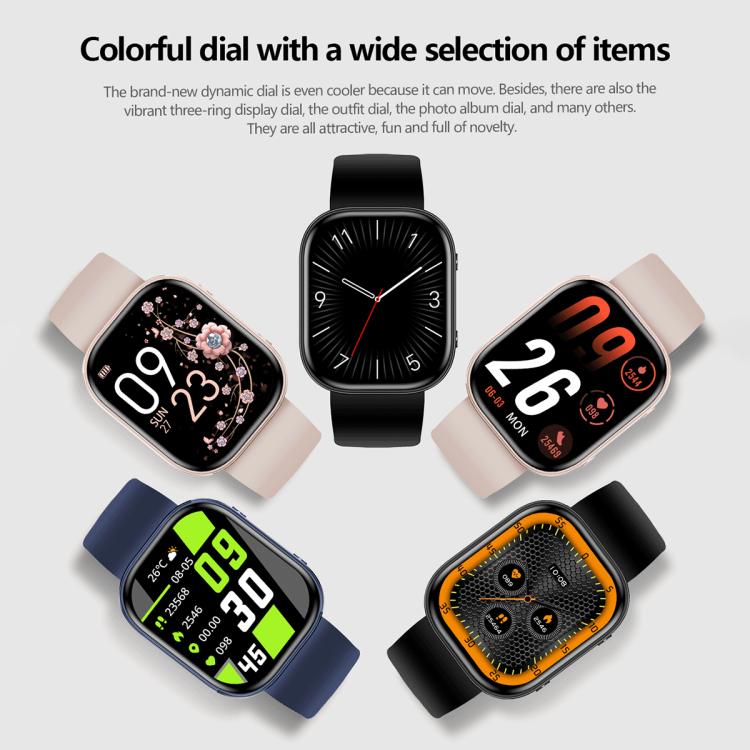 Smartwatch QS15 con schermo TFT HD da 1,88 pollici, supporto per il monitoraggio della salute e diverse modalità sportive.
