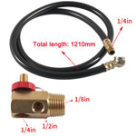 Kit di riparazione serbatoio aria compressa, manometro, 19pcs / Set