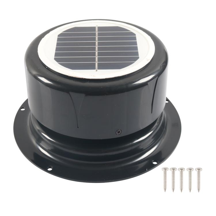 Ventilatore a soffitto solare per camper 19x19x10 cm
