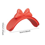 Fascia per capelli decorativa in silicone con fiocco, For AirPods Max