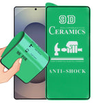 Pellicola ceramica 9D a schermo intero con adesivo completo, For Samsung Galaxy S26+ 5G, For Samsung Galaxy S26 Edge 5G, For Samsung Galaxy S26 Ultra 5G, For Samsung Galaxy S26 5G, For Samsung Galaxy S25 Edge 5G, For Samsung Galaxy S25 5G              ...