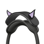Fascia per capelli decorativa in silicone con orecchie da elfo, For AirPods Max