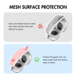 Fascia per capelli decorativa in silicone con orecchie da elfo, For AirPods Max