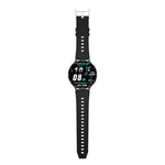 QS07 Smartwatch con schermo AMOLED rotondo da 1,75 pollici, supporto per il monitoraggio della salute, Black Silicone Strap, Silver Silicone Strap, Gold Silicone Strap, Black Leather Strap, Silver Leather Strap, Gold Leather Strap, Black Bamboo Strap  ...