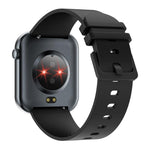 Smartwatch QS09 ultrasottile con schermo AMOLED da 1,85 pollici, supporto per il monitoraggio della salute e diverse modalità sportive.