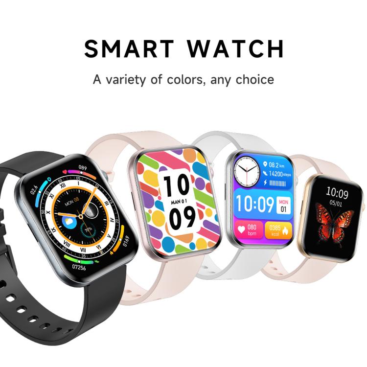 Smartwatch QS09 ultrasottile con schermo AMOLED da 1,85 pollici, supporto per il monitoraggio della salute e diverse modalità sportive.