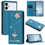 Custodia per telefono in ecopelle con protezione RFID e strass, a tema ballerina, con motivo a ballerina., For Samsung Galaxy S26+ 5G, For Samsung Galaxy S26 Edge 5G, For Samsung Galaxy S26 Ultra 5G
