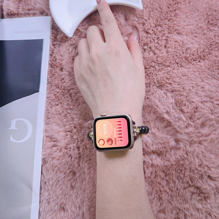 Bracciale tibetano con perline e cinturino per orologio, For Apple Watch 46mm / 49mm / 45mm / 44mm, For Apple Watch 42mm / 41mm / 40mm / 38mm